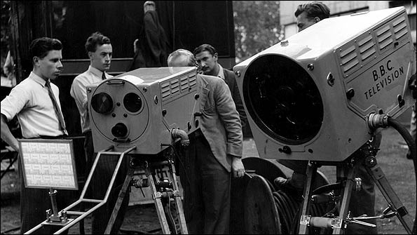 BBC cameras at the 1948 Olympics in London