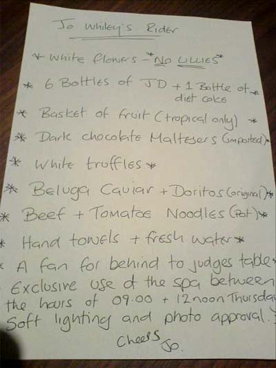 Jo Whiley's rider