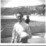 This was Eric Woods after the war on holiday in the Isle of Man