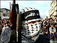 Militante palestino