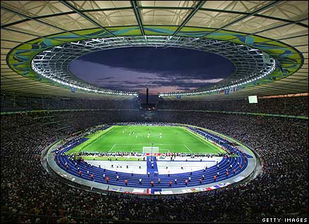 The Olympic Stadium in Berlin