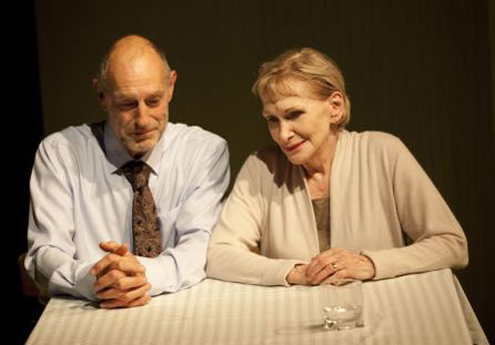 Sam Cox and Siân Phillips in Frantic Assembly's Lovesong. Photo: Johan Persson