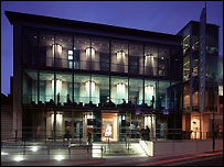 Exterior of Broadway cinema