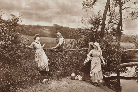 He Never Told His Love (1884) by H P Robinson 1830-1901, copyright NMPFT/SSPL