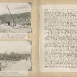 Pictures of Hiroshima in Erics Diary.