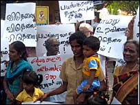 Families of the detained