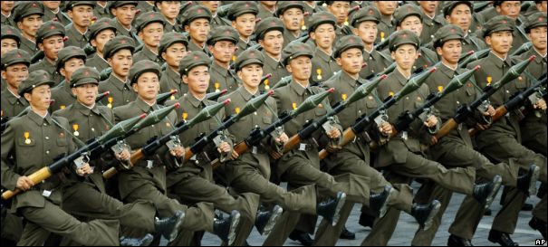 North Korean army
