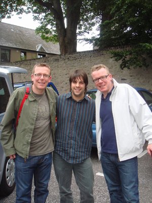 Matt auditions for the role of the third Proclaimer..