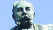 Statue of coal owner and philanthropist, John Cory - also in Gorsedd Gardens