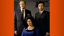 Hattie explores the love triangle between John Le Mesurier (Robert Bathurst), Hattie Jacques (Ruth Jones) and John Schofield (Aidan Turner)