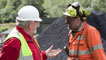 Chatting to a miner