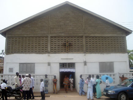 St James' Anglican School Elmina, Ghana.