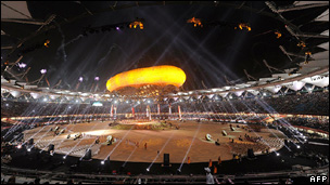 Commonwealth Games opening ceremony in Delhi