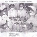 Nine Nottingham Victory Babies