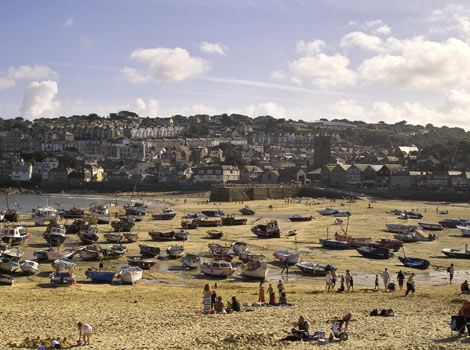 St Ives harbour by Steve