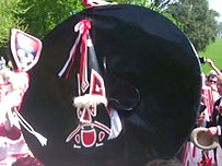 The Old 'Oss entertains the huge crowds