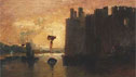 Detail from Caernarvon Castle (c.1798) by J.M.W. Turner