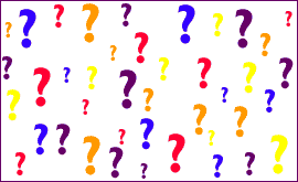 Question marks