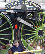 Boiler Smith, Gordon Reed with the Flying Scotsman