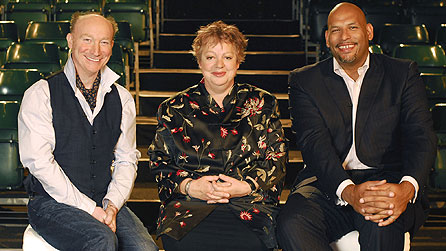 Jeremy Stockwell, Jo Brand and John Amaechi