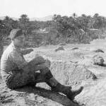 Len Scott alone in Algiers - a self-portrait