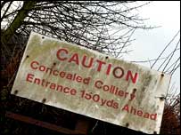 Former Bulcliffe Colliery entrance