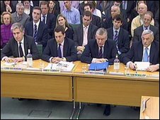 Bankers face the Treasury Committee