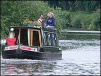 Boating on the River Severn
