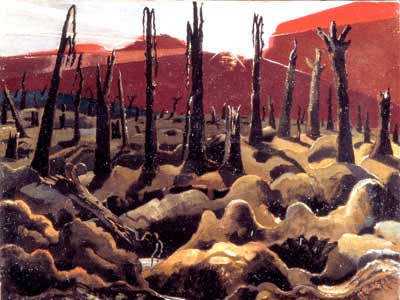 We are Making a New World 1918 by Paul Nash (Oil on canvas) 71.1 x 91.4