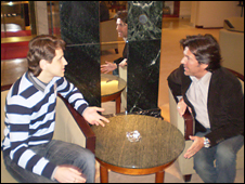 Томас Андерс дает интервью Евгению Власенко