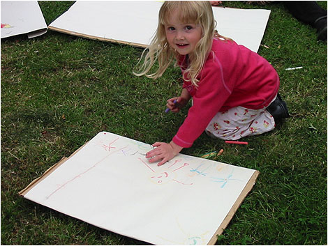 Flamstead Pavement Art Competition