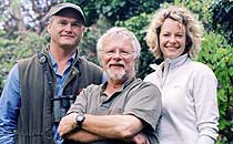 Simon King, Bill Oddie, Kate Humble from Springwatch
