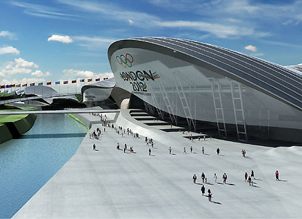 London's ambitious aquatics centre
