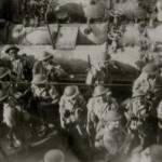Marines from HMS Ramillies aboard destroyer HMS Anthony off Madagascar May 1942.