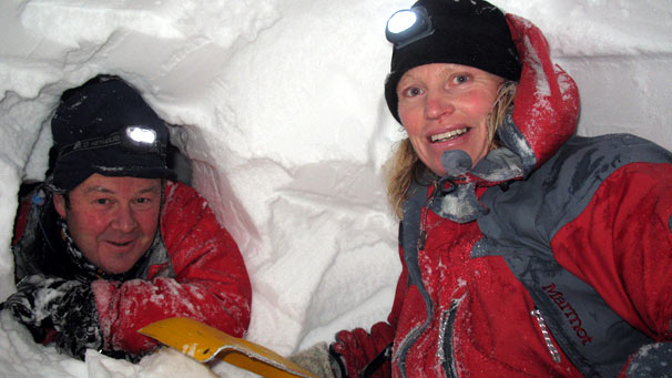 Breakthrough between two adjoining trenches