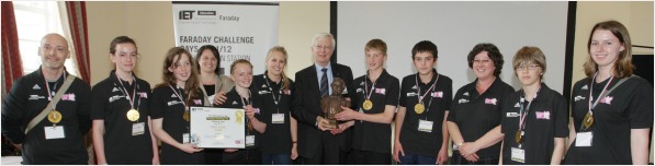 Students from Church Stretton School