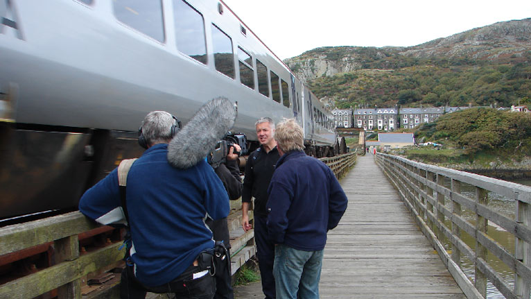 Derek Brockway in Barmouth