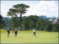Campo de golfe