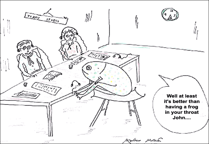 Andrew Motion's cartoon