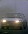 Car in fog