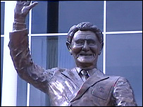 Ted Bates' statue