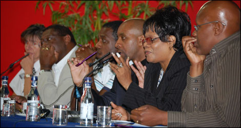 The panel discuss the issues