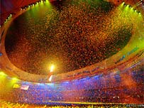 Y seremoni gloi yn Beijing