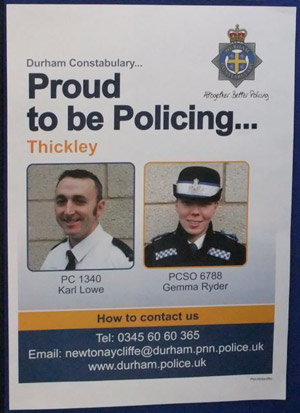 Proud to be Policing... Thickley