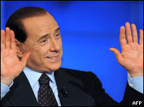 O ex-premiê italiano Silvio Berlusconi