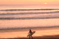 Lone surfer @ Gennith by Guto 