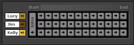 Image of The Dark House console taht allowed you to follow your own version of the drama
