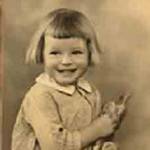 A picture of me in 1937 taken in Huntonbridge, Hertfordshire