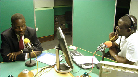 Professor George Wajac-koyah talks to Network presenter Akwasi Sarpong