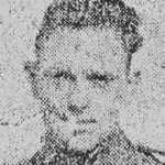 Reginald G Davies soon after capture.